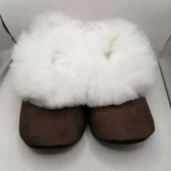 Peruvian Handmade Slippers Unisex Winter House Slippers Cusco - Picture 4 of 8